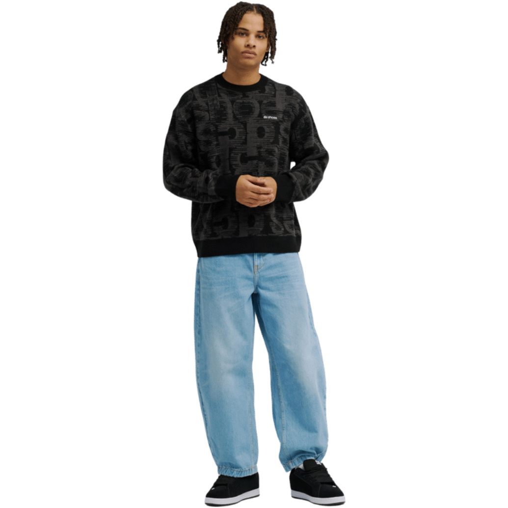 2026 DC Shoes Mens DC Blitxed Sweater EDYSW03038 - DC Blitxed High Rise